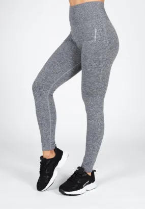Gorilla Wear Quincy Seamless Leggings - Grey Melange