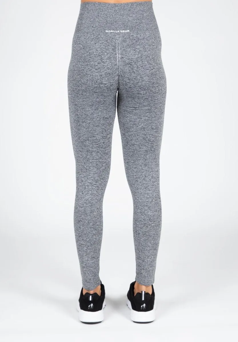 Gorilla Wear Quincy Seamless Leggings - Grey Melange