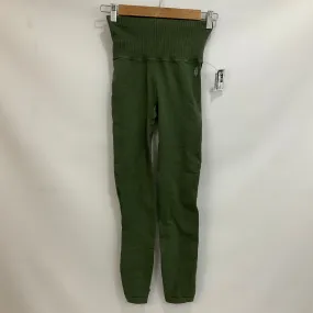 Green Athletic Leggings Free People, Size Xs