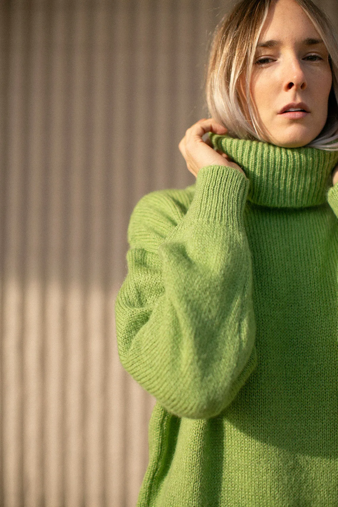 Green Calamity Sweater