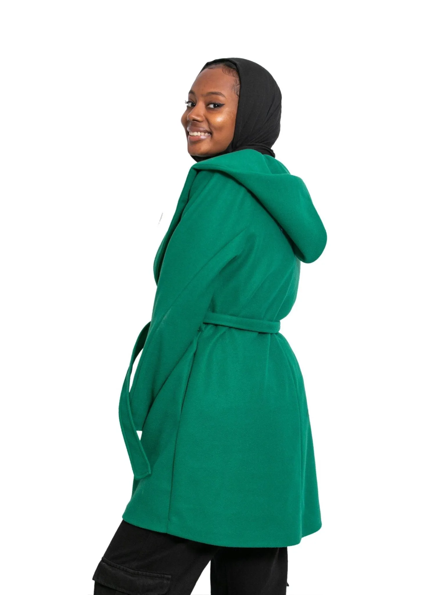 Green Feather Jacket