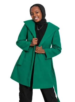 Green Feather Jacket