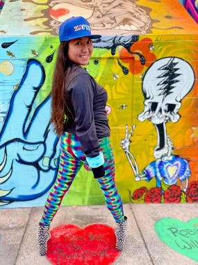 Hadji Henderson (Tiedye Teddy Bear) Leggings #4
