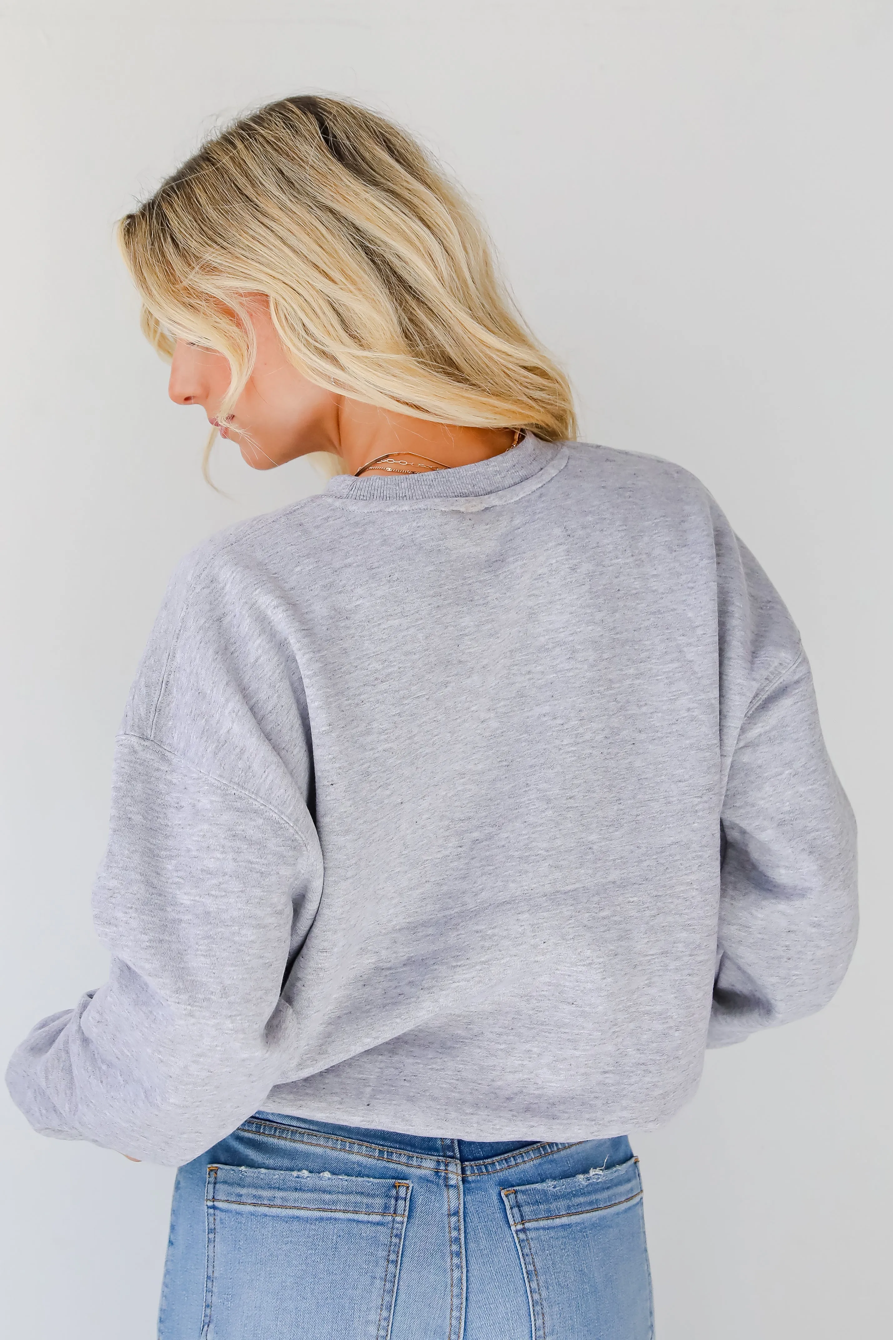 Heather Grey Merry & Bright Sweatshirt