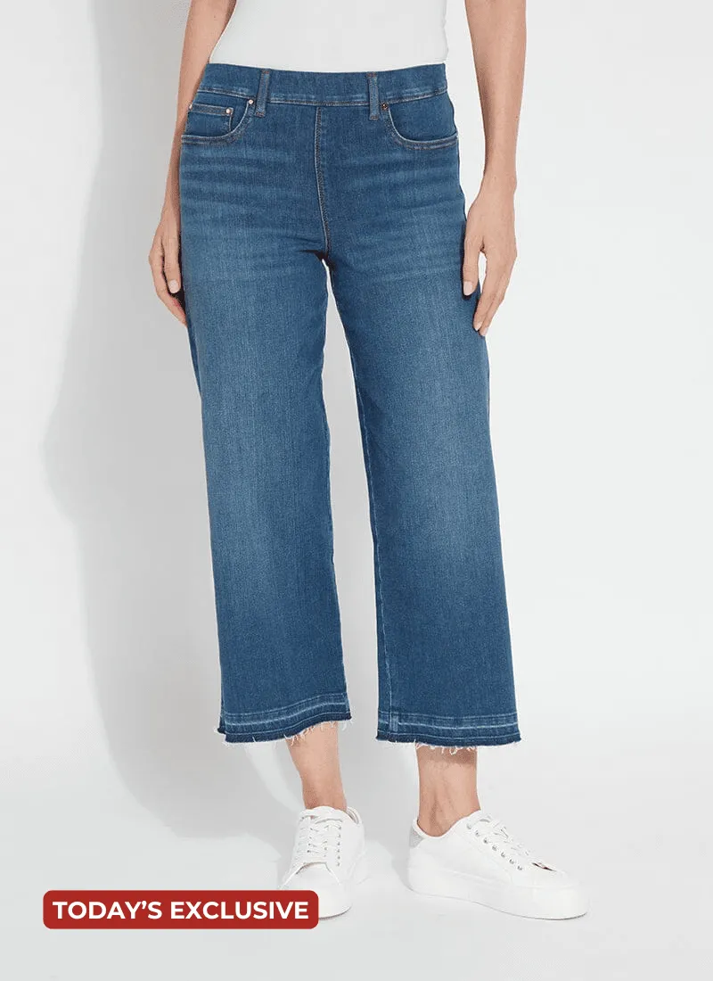 'Holding Power' Premium Denim Frances Crop (25" Inseam)