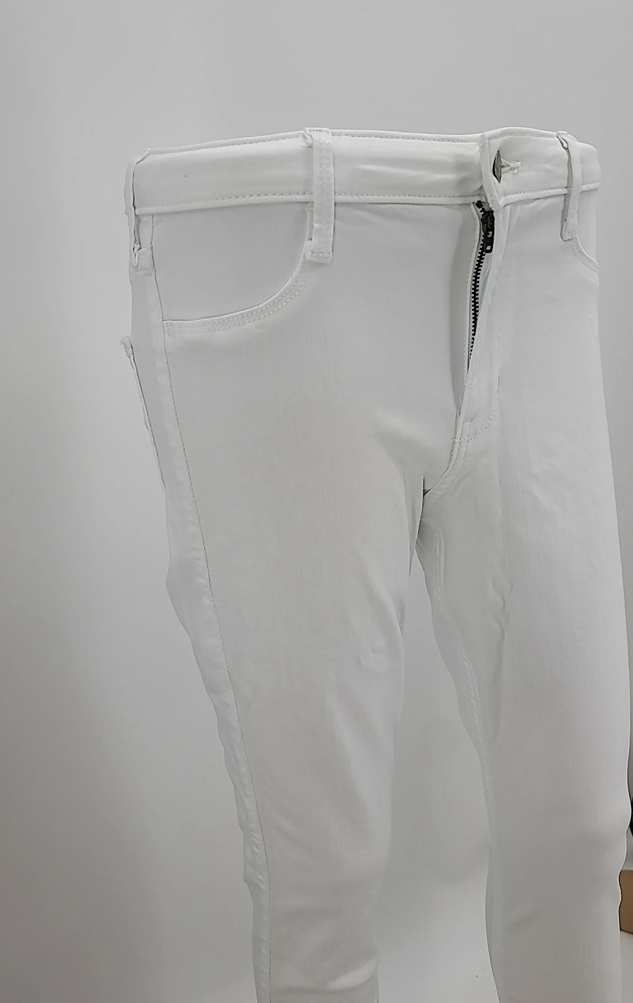 Hollister High Rise White Jean Leggings, Size 7/28X28