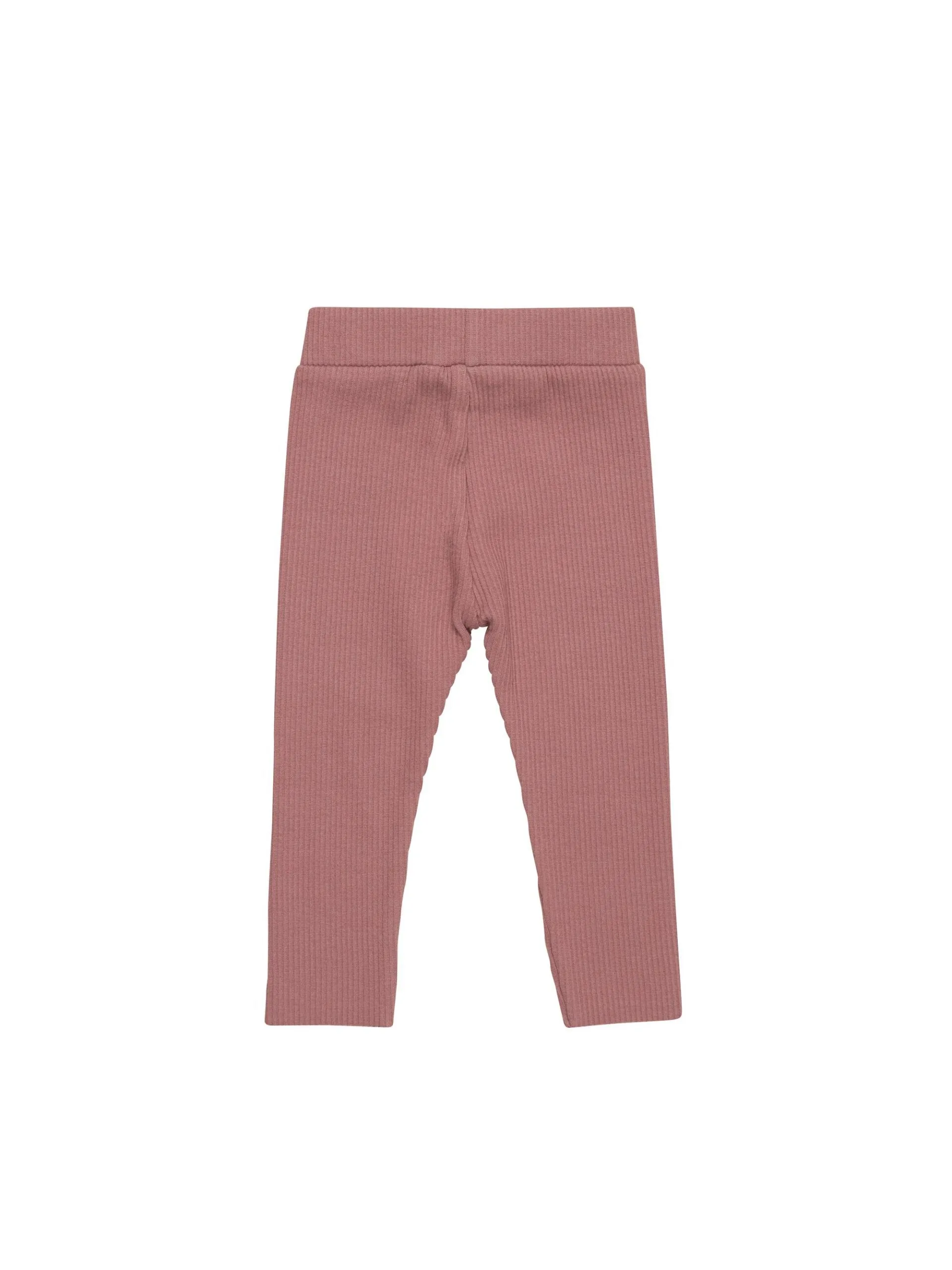 Huxbaby Dusty Plum Rib Leggings