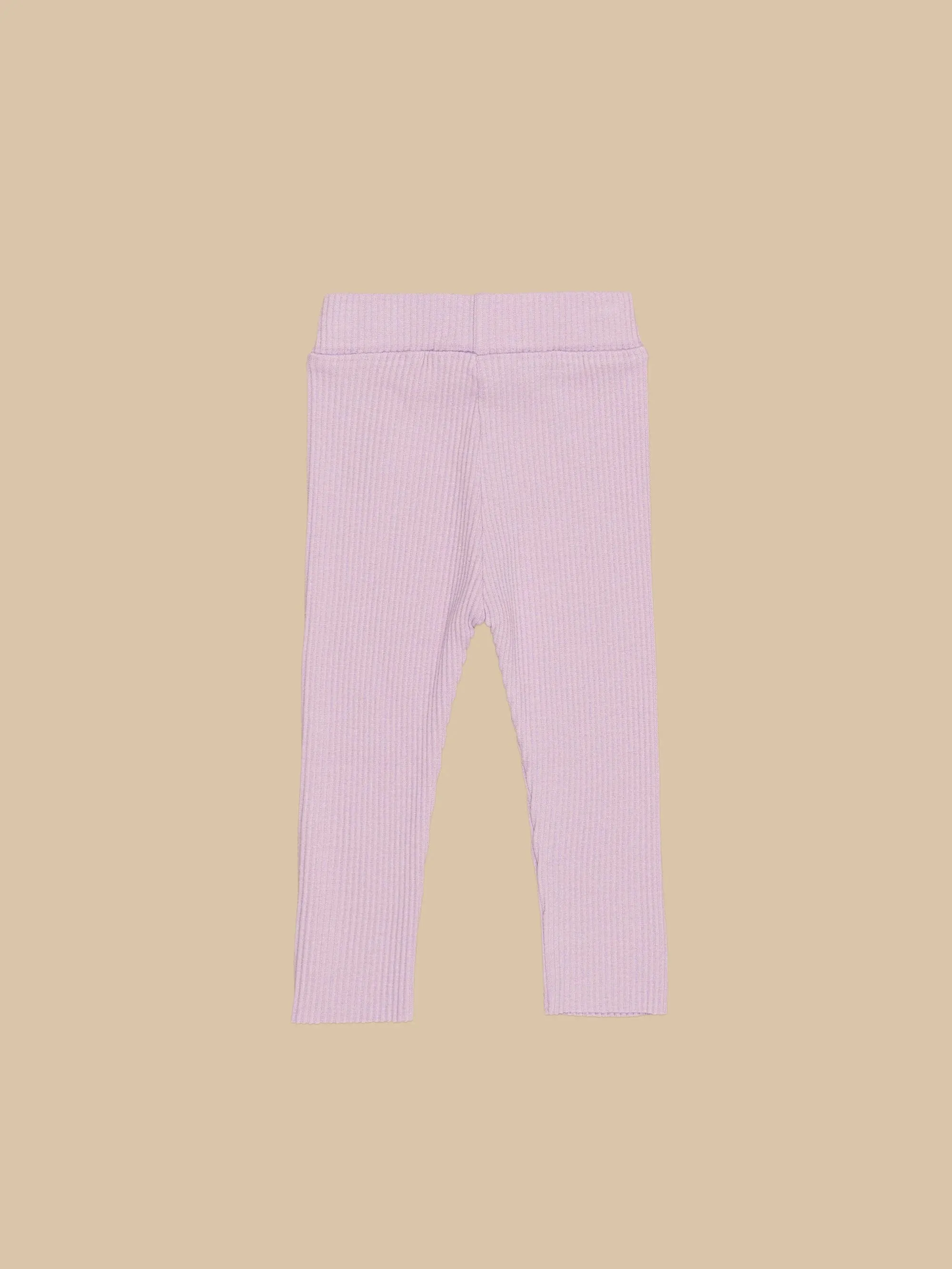 Huxbaby Orchid Rib Leggings
