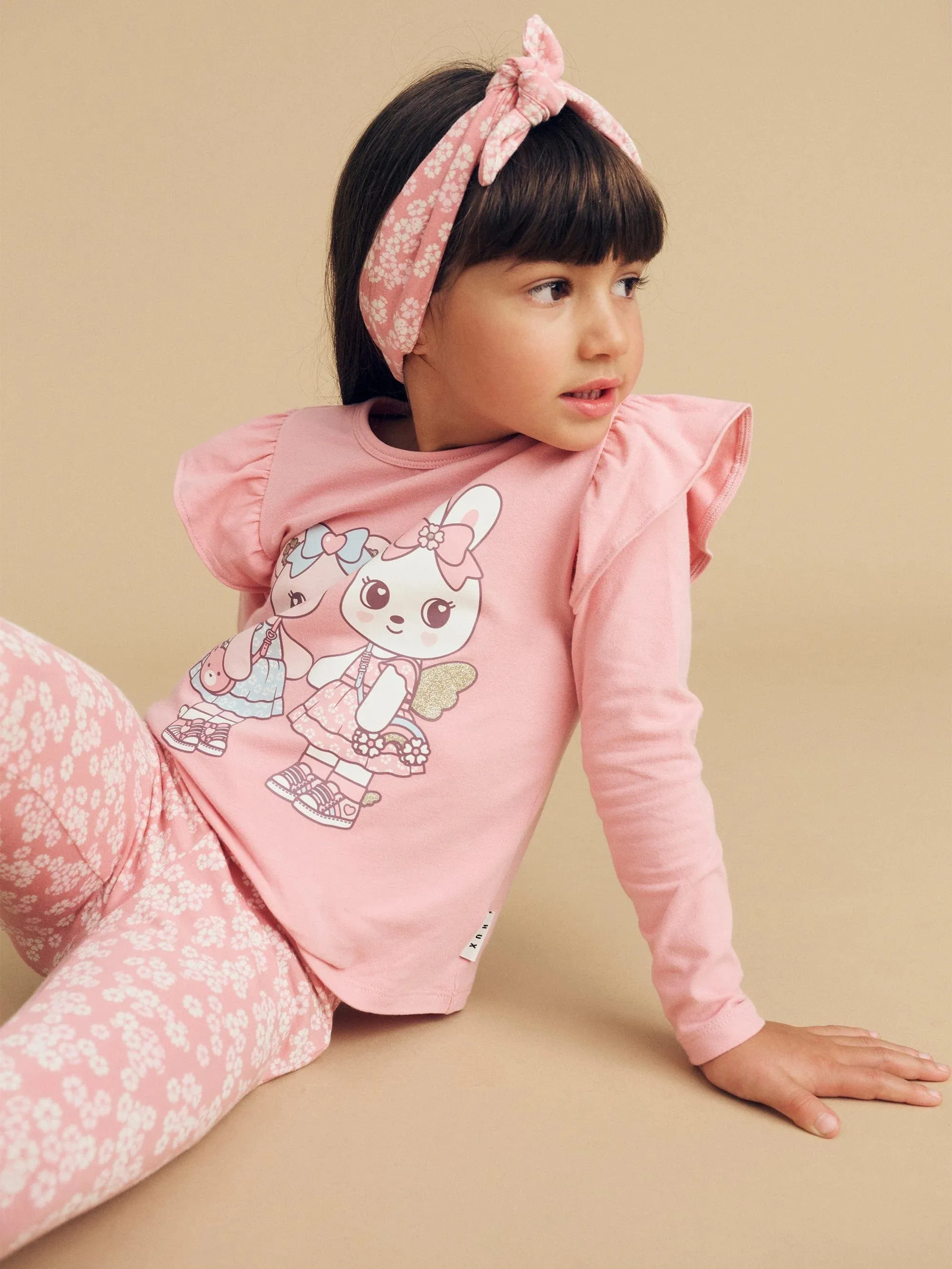 Huxbaby Peek A Boo Bunny Leggings