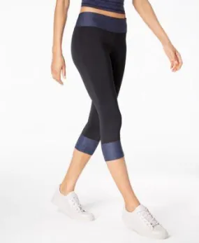 Ideology Rapidly Color blocked Capri Leggings, Size Large