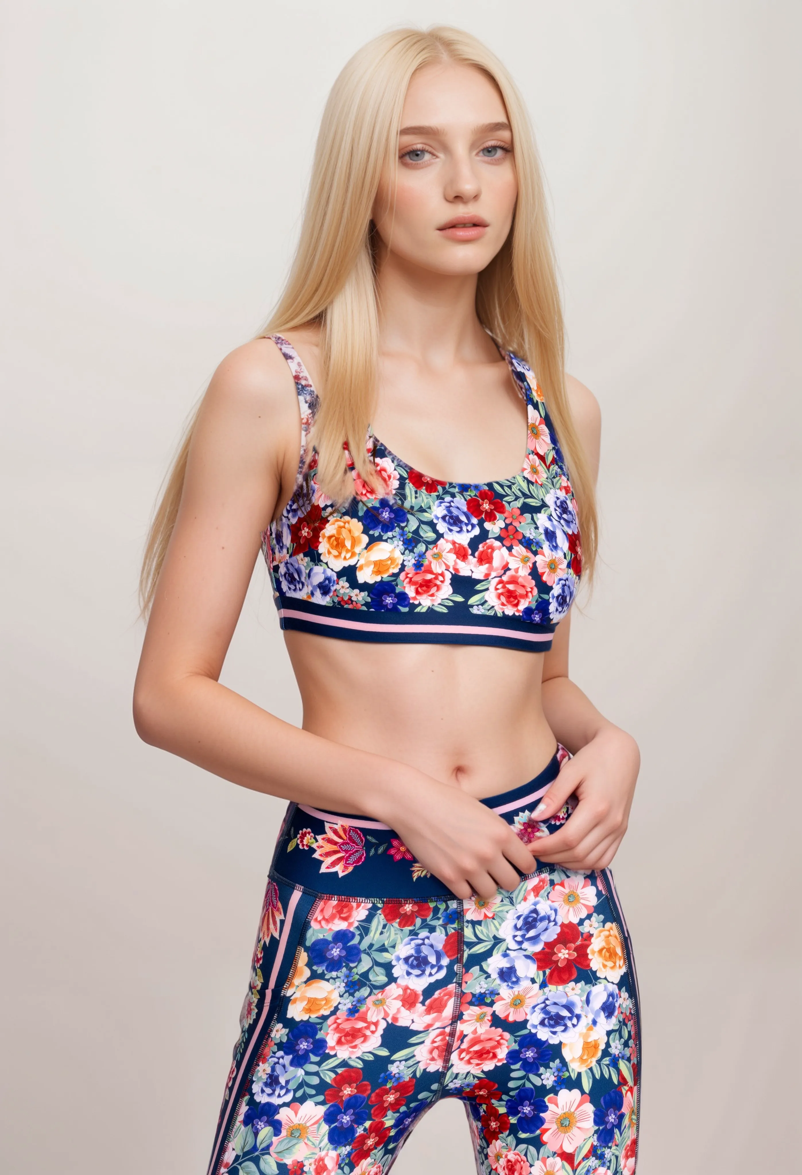 Johnny was Otti Bee Active Reversible Sports Bra A9823 Boho Chic