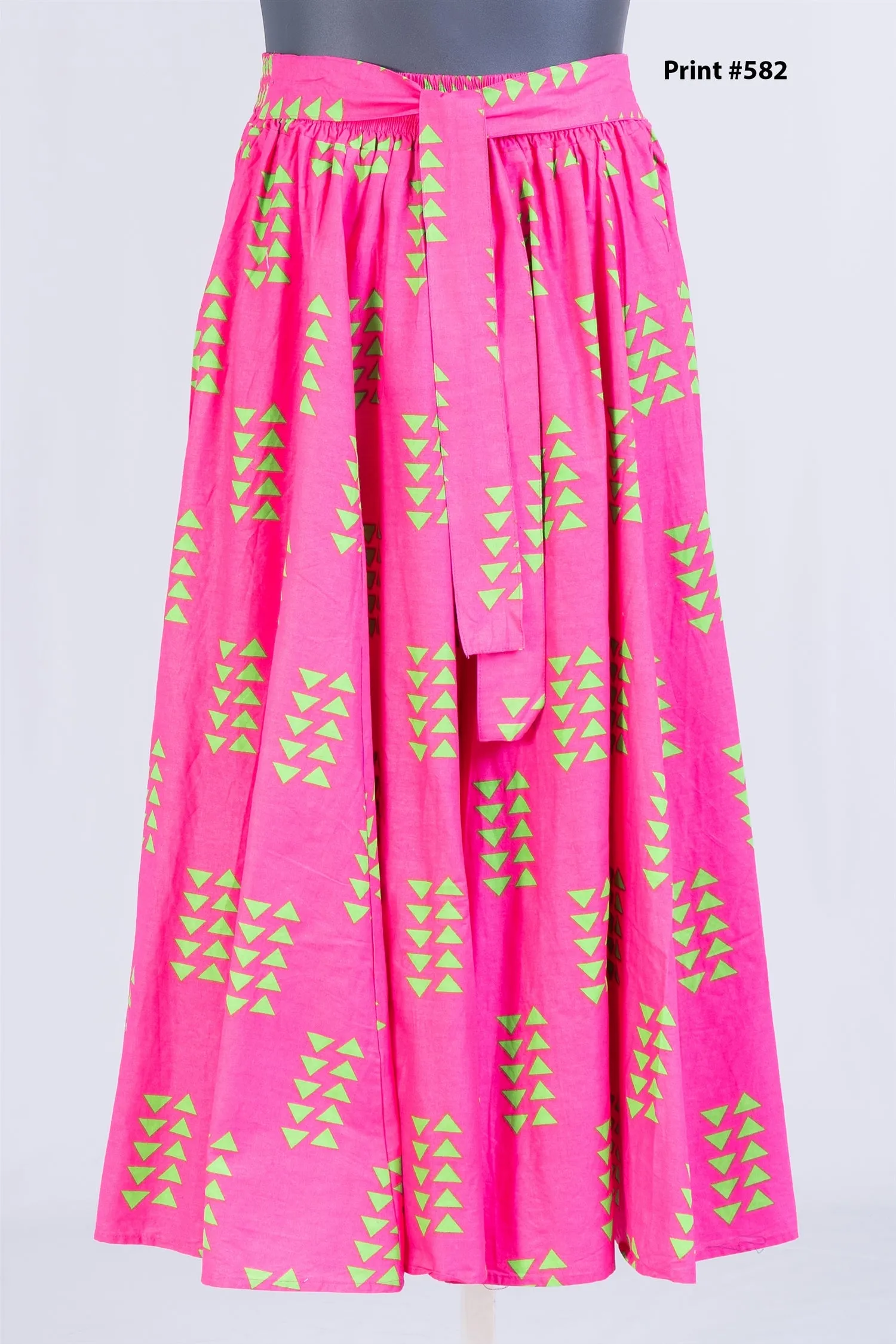 KaraChic 701NP Authentic African Print Wide Leg Pant
