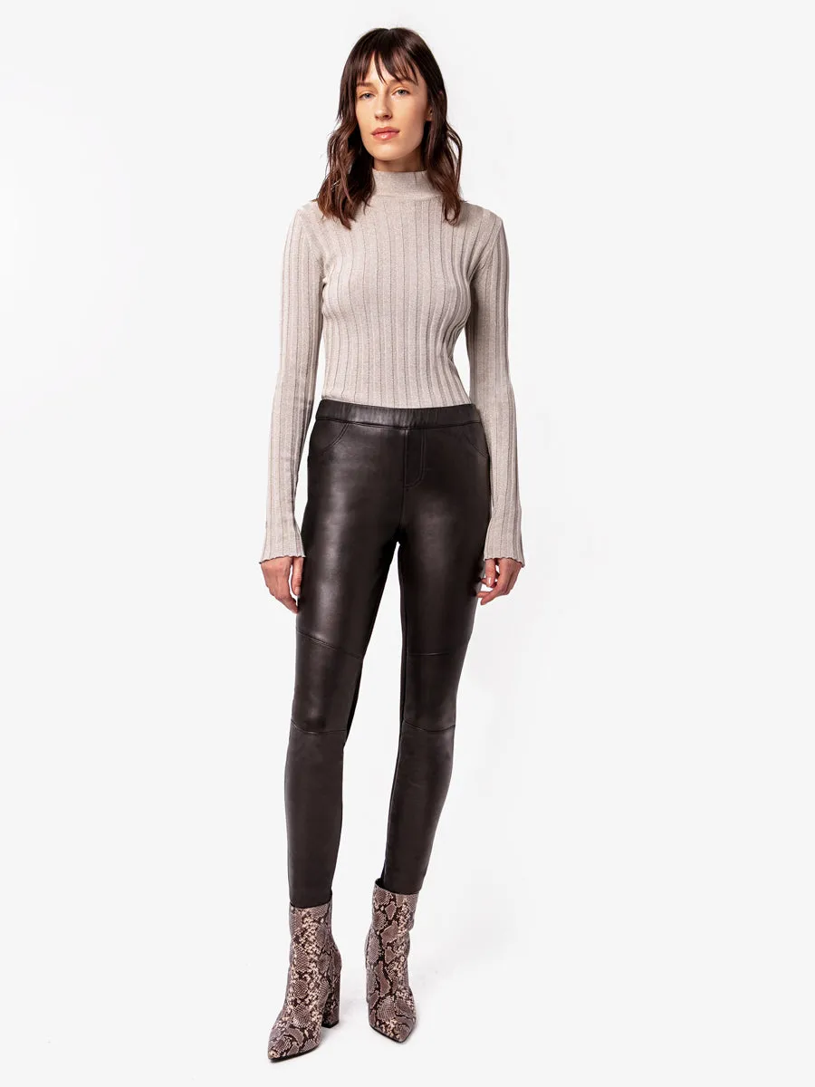 KIKI LEATHER LEGGINGS