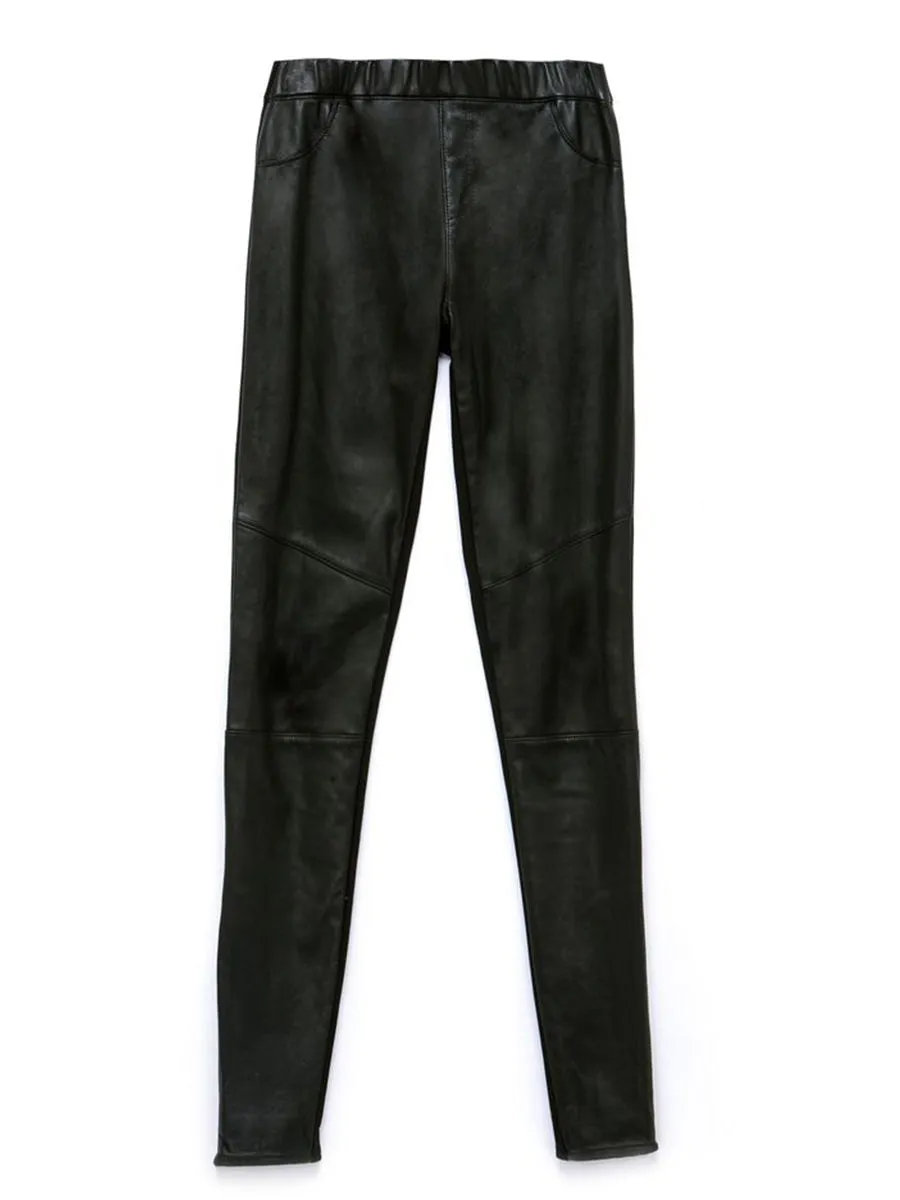 KIKI LEATHER LEGGINGS