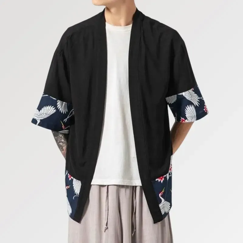 Kimono Cardigan Mens 'Hisashi'