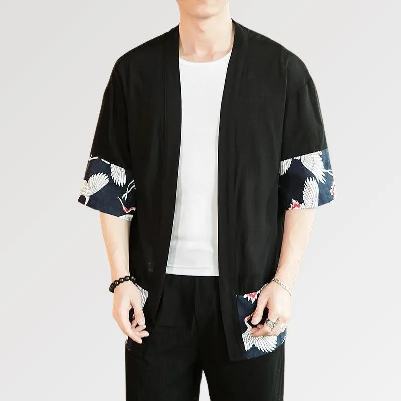 Kimono Cardigan Mens 'Hisashi'