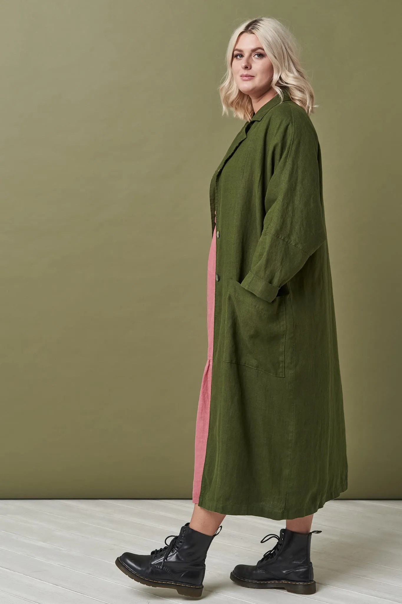 Kimono linen jacket Nikan