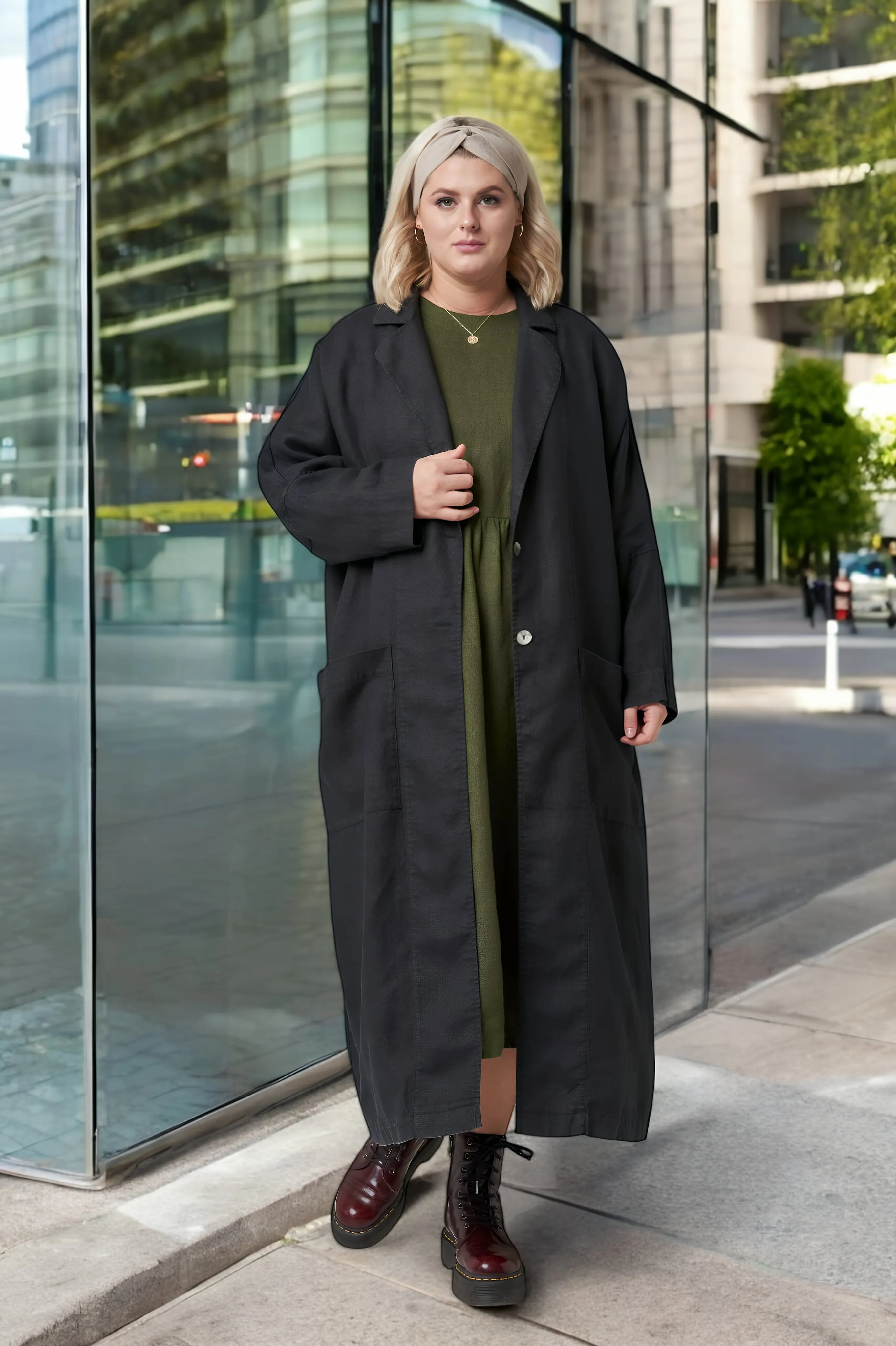 Kimono linen jacket Nikan