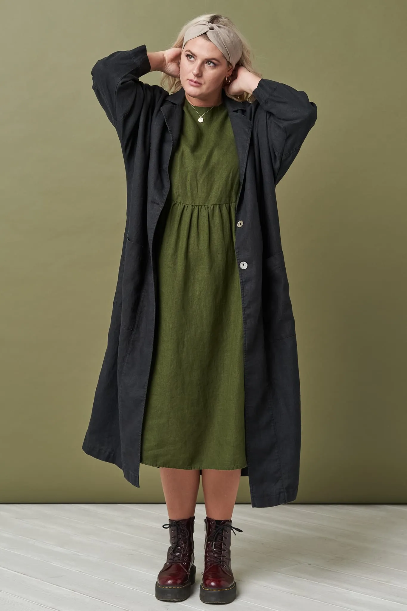 Kimono linen jacket Nikan