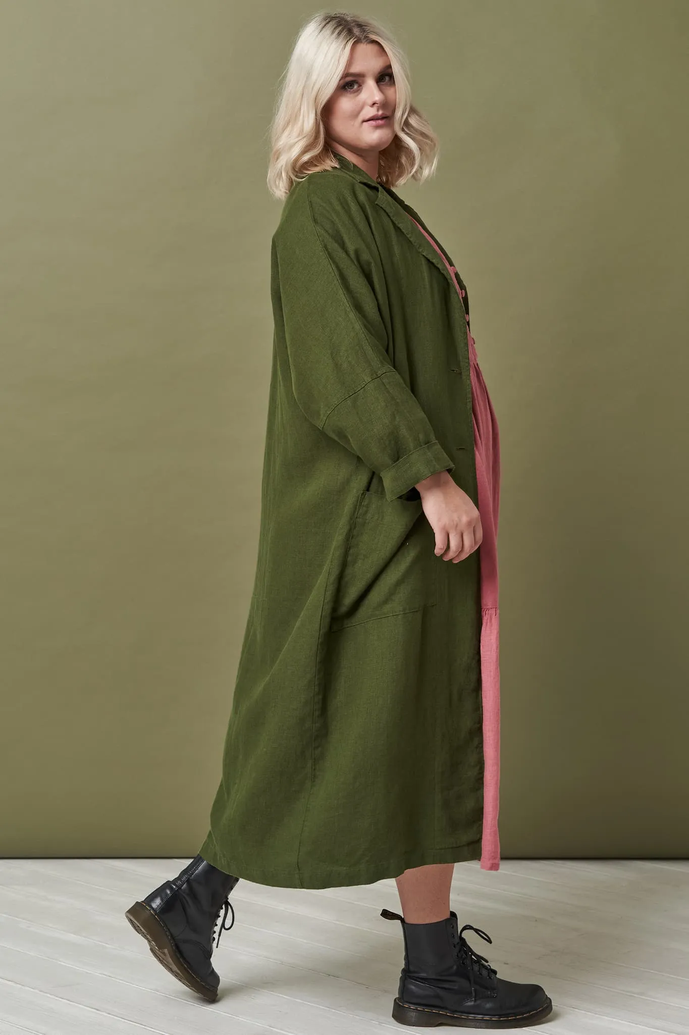 Kimono linen jacket Nikan