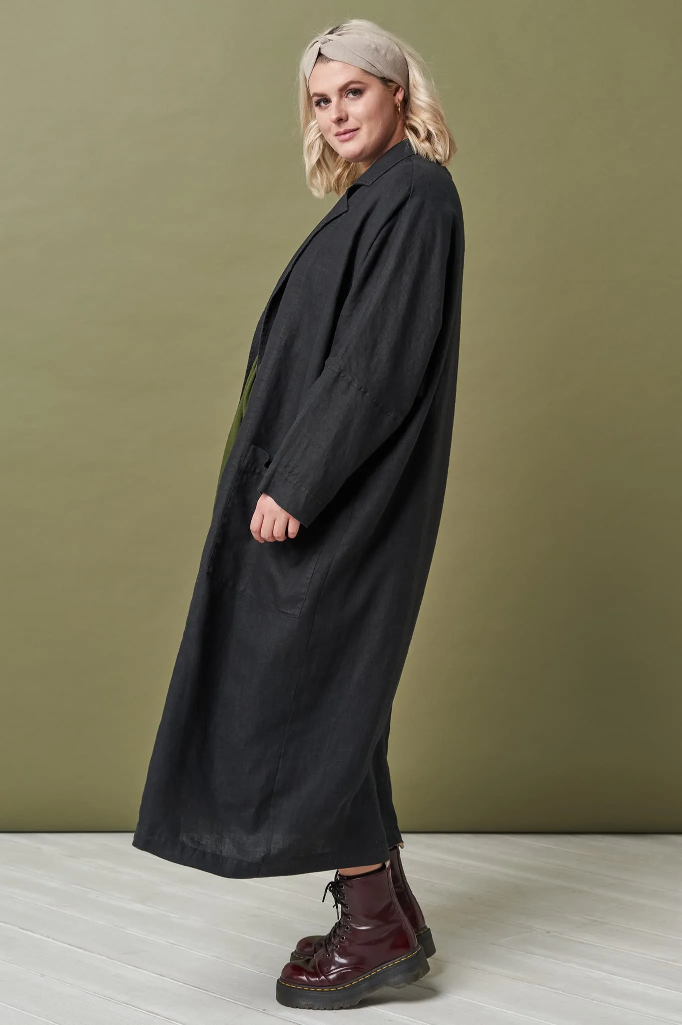 Kimono linen jacket Nikan