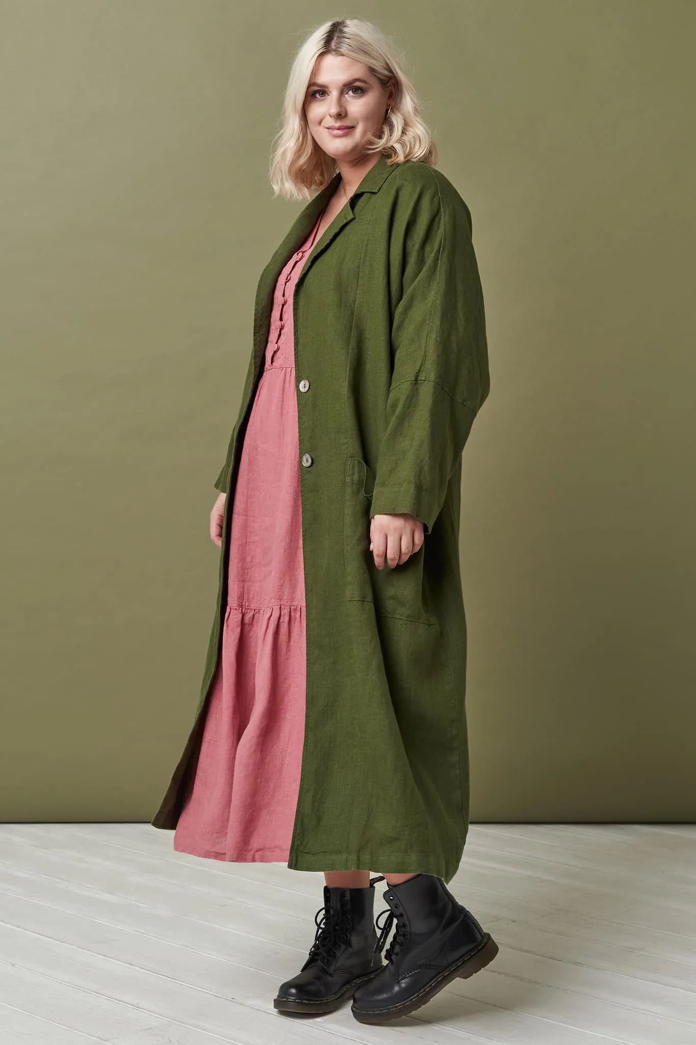 Kimono linen jacket Nikan