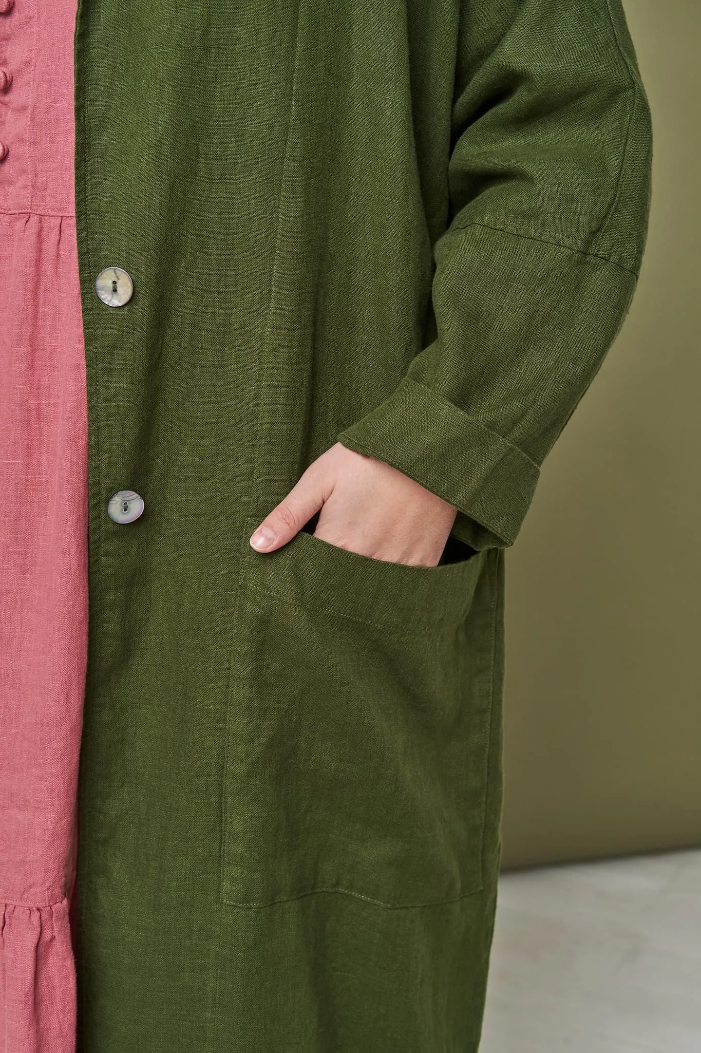 Kimono linen jacket Nikan