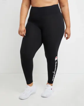 Legging 7/8 Authentic Taille Plus (Noir) de Champion