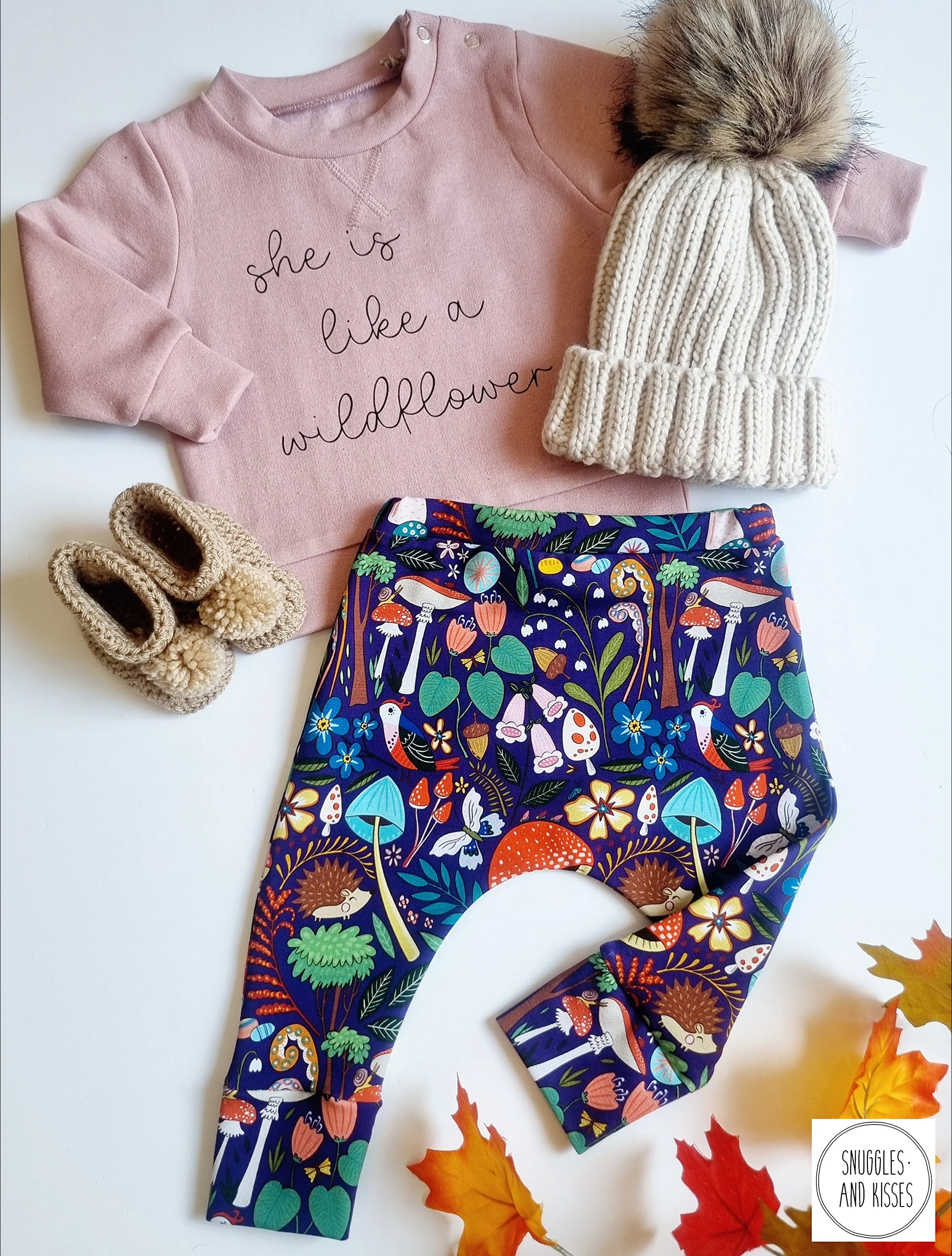 Leggings-Magical Forest Print-New!