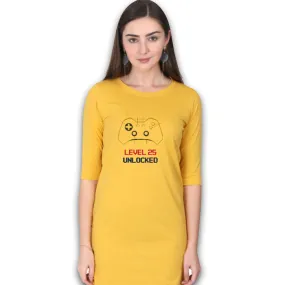 Level 25 Unlocked T-shirt Dress