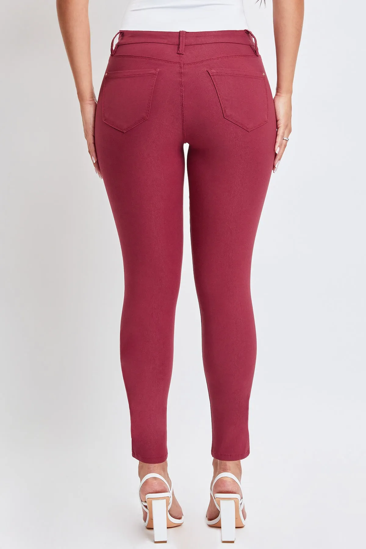 Living the Dream Hyperstretch Denim - Dark Rose