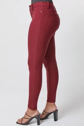 Living the Dream Hyperstretch Denim - Dark Wine
