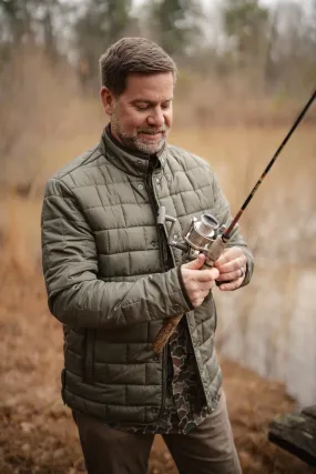 Local Boy Outfitter Brick Quilted Jacket