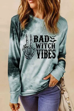 Long Sleeve BAD WITCH VIBES Sweater