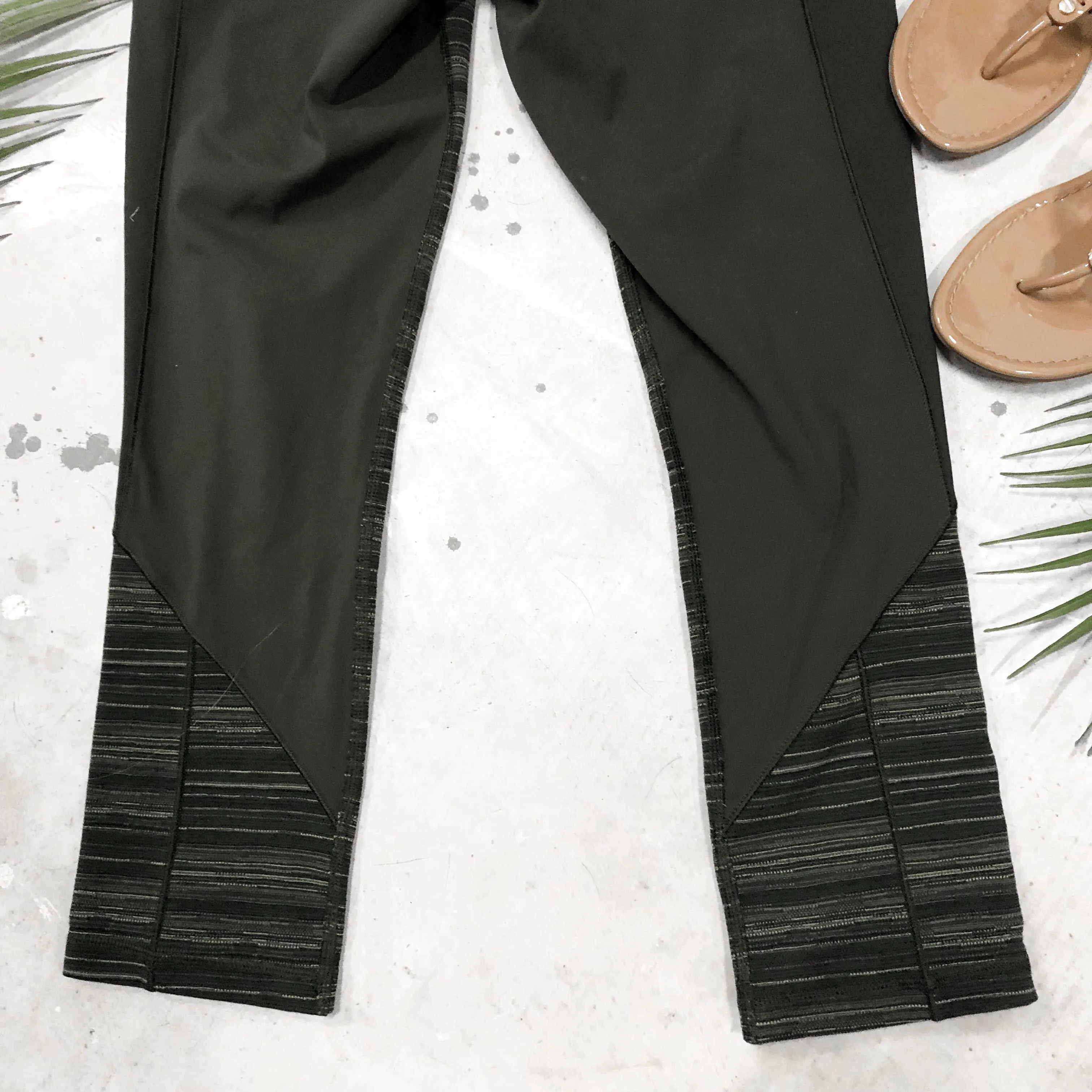 Lululemon Olive Legging - Size 6