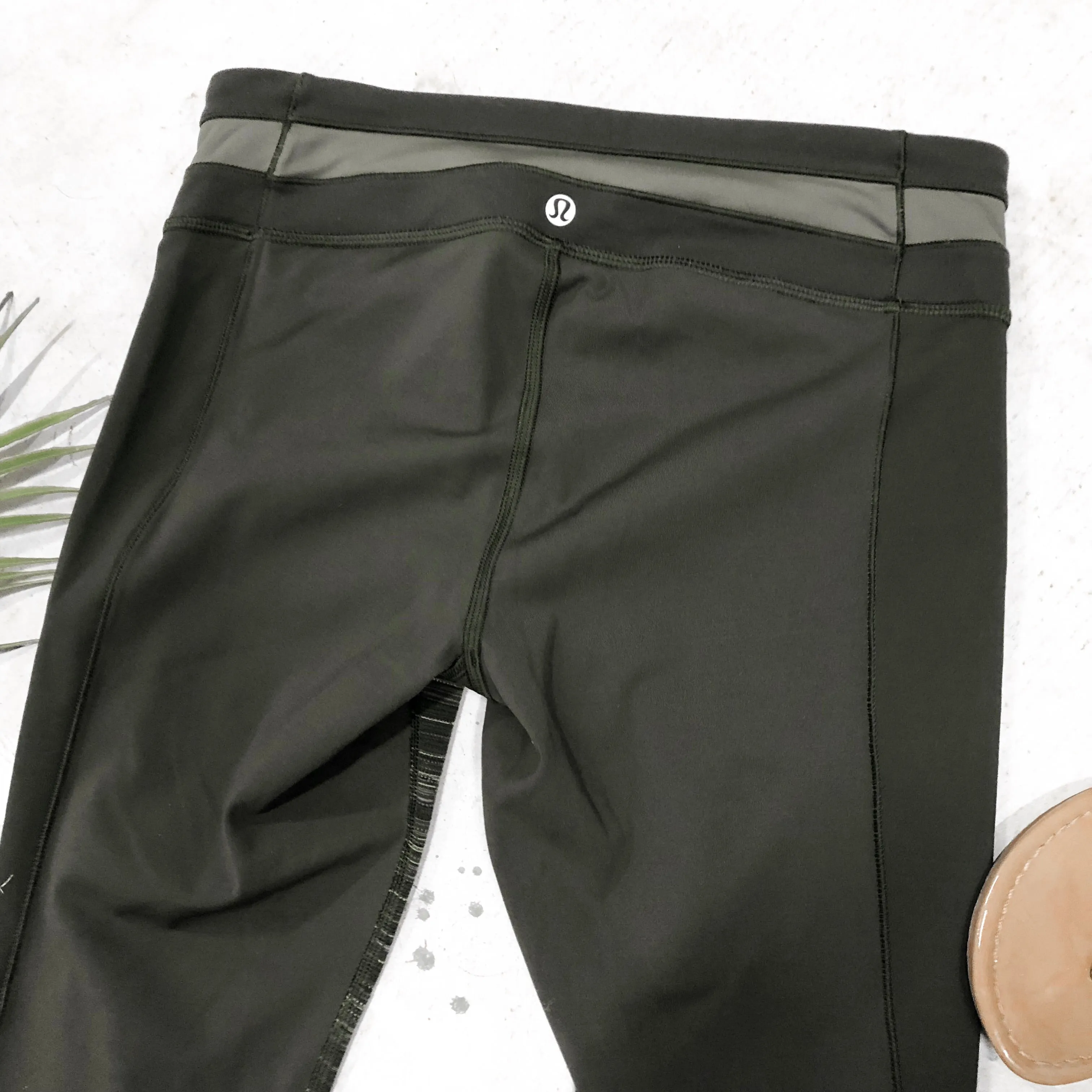 Lululemon Olive Legging - Size 6