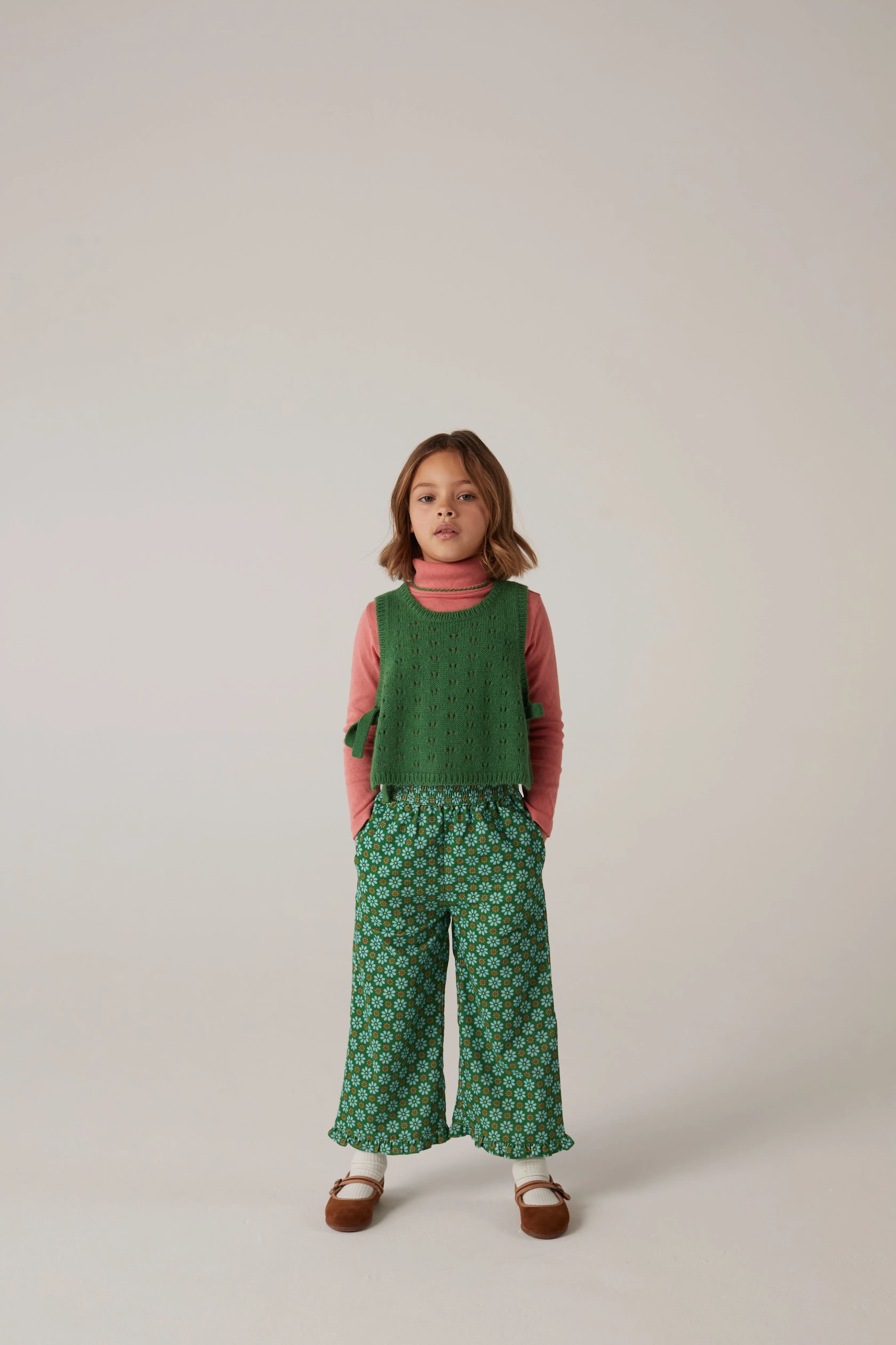 Malika Corduroy Pant, Sienna Green