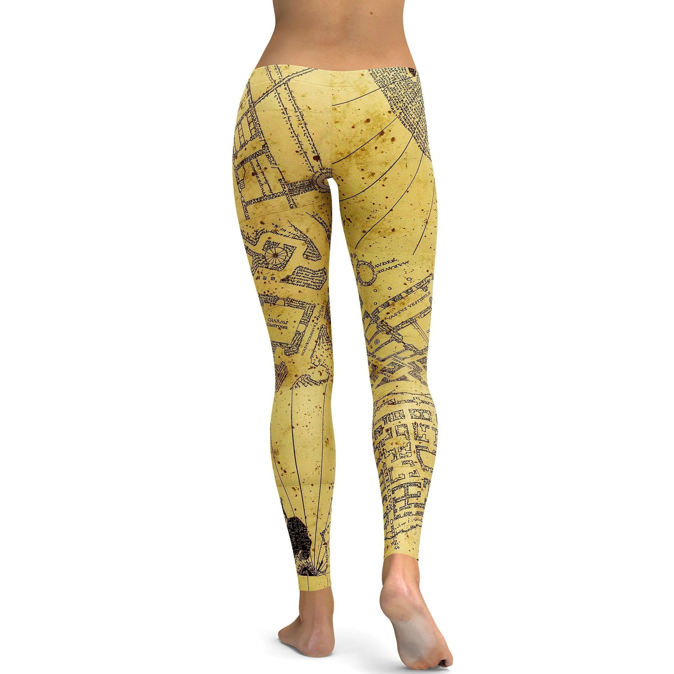 Marauders map Leggings