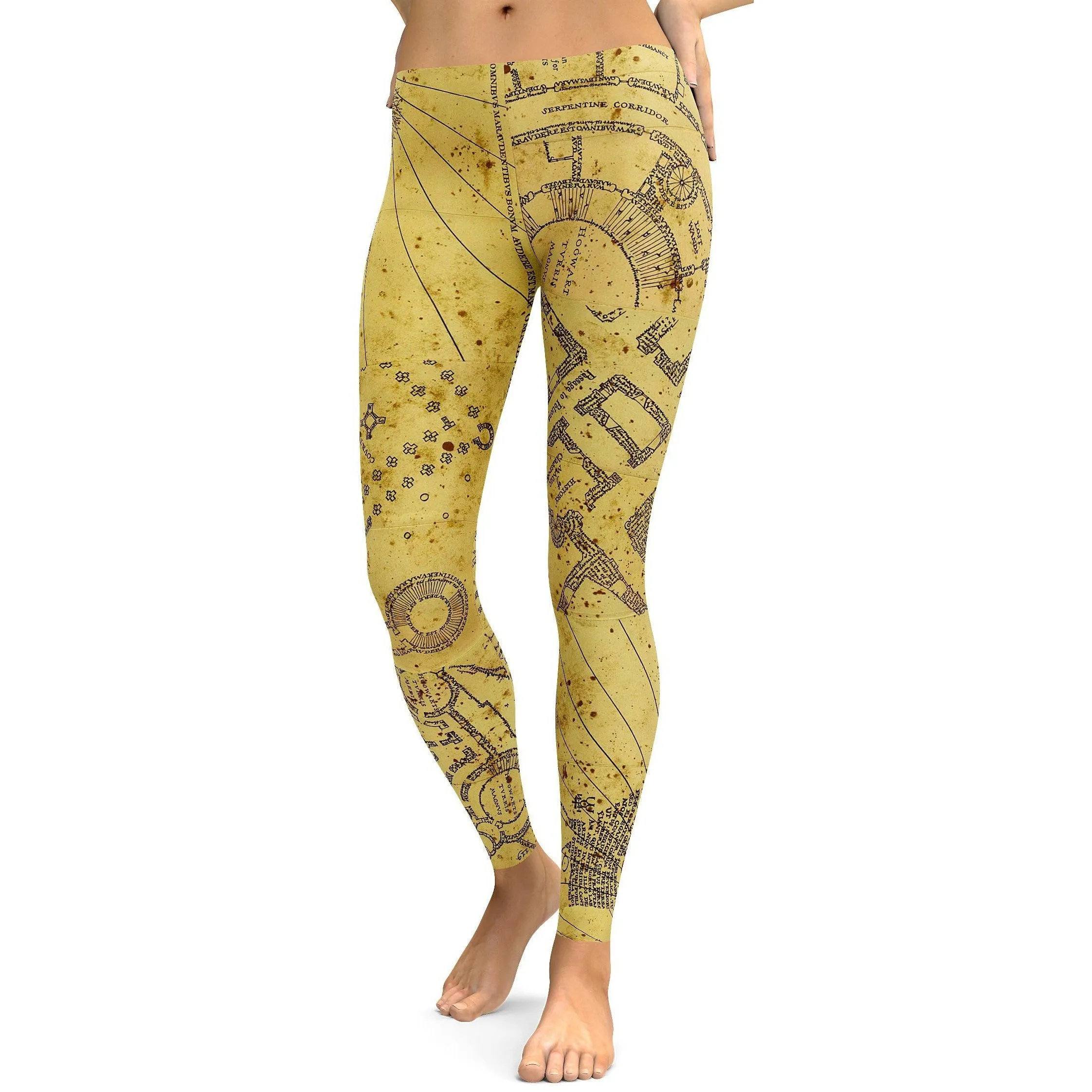 Marauders map Leggings