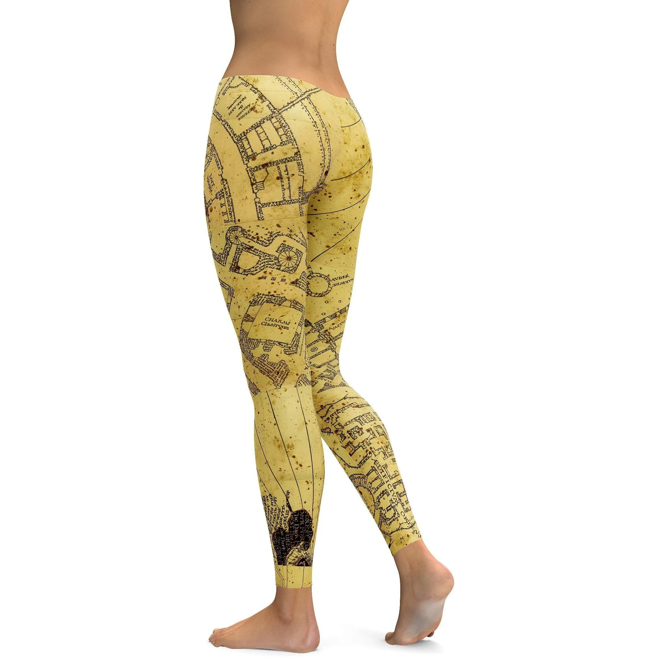 Marauders map Leggings