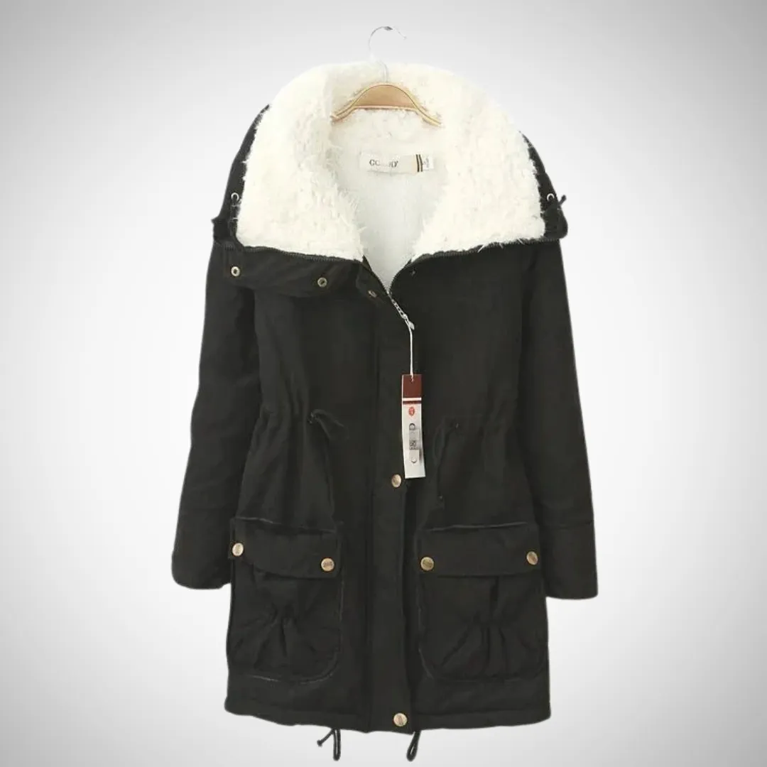 Marta Sherpa-Lined Hooded Parka