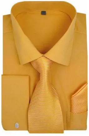 Men Dress Shirt SG-27-Gold