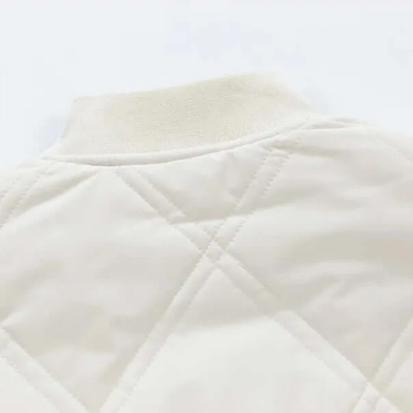 Men's Quilted Bomber Jacket