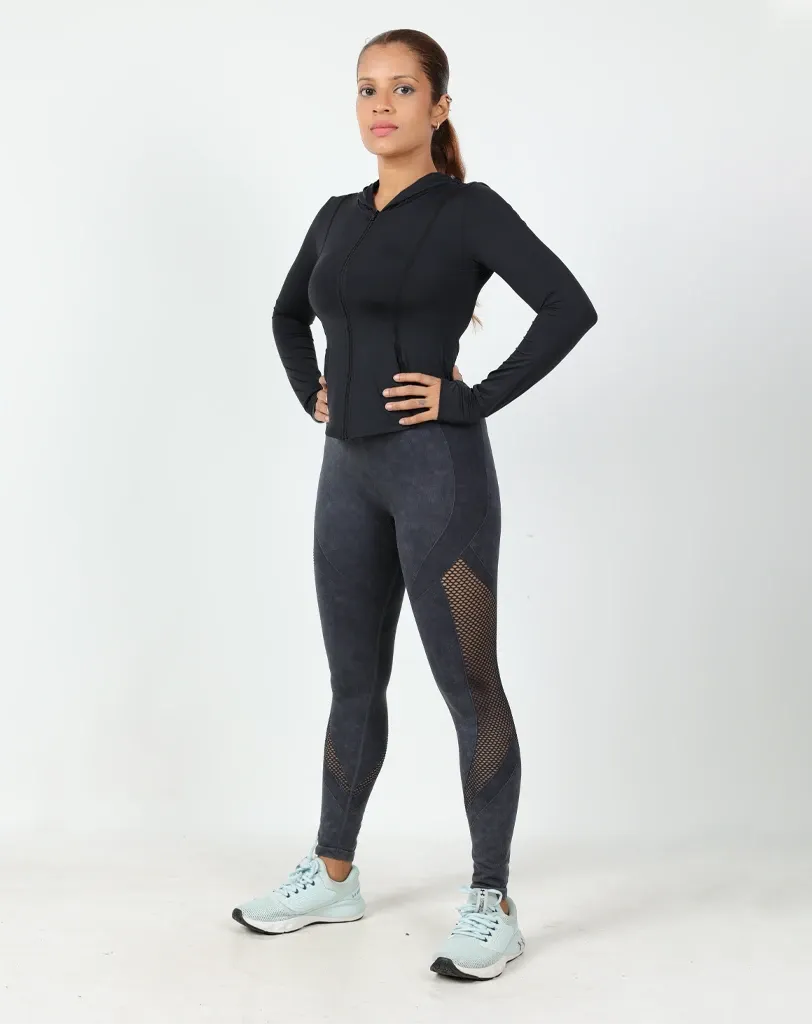 MeshTone Seamless Sculptor Leggings - Breathe, Stretch, and Shape