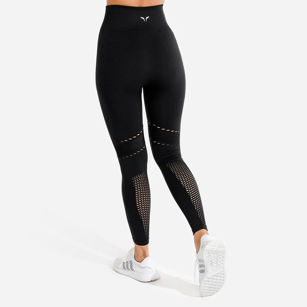 Meta Seamless Leggings - Black