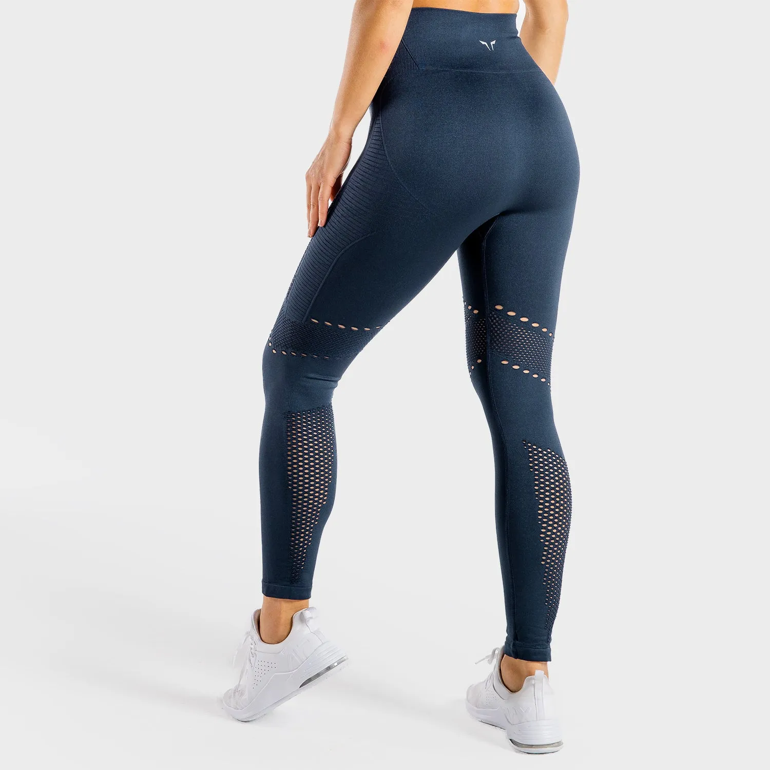 Meta Seamless Leggings - Navy