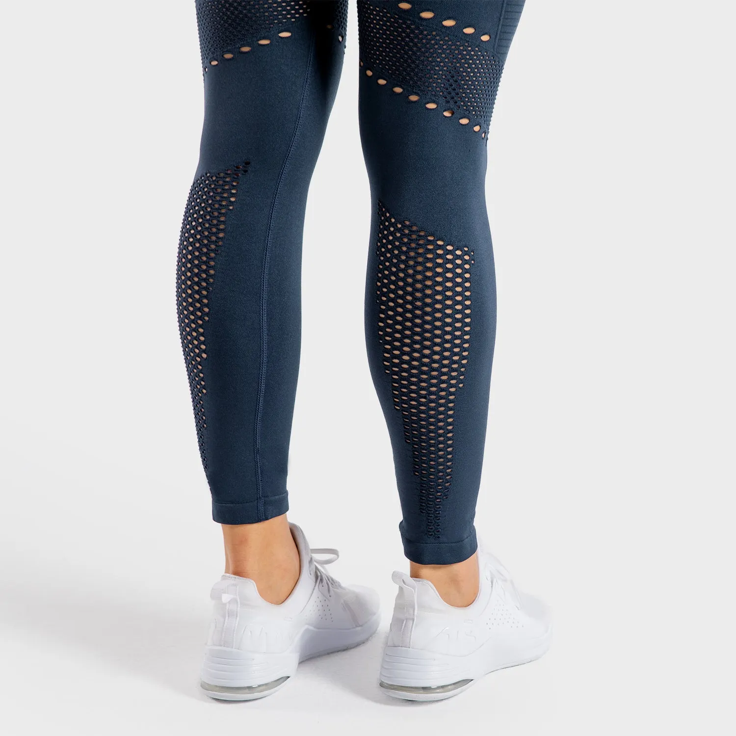 Meta Seamless Leggings - Navy