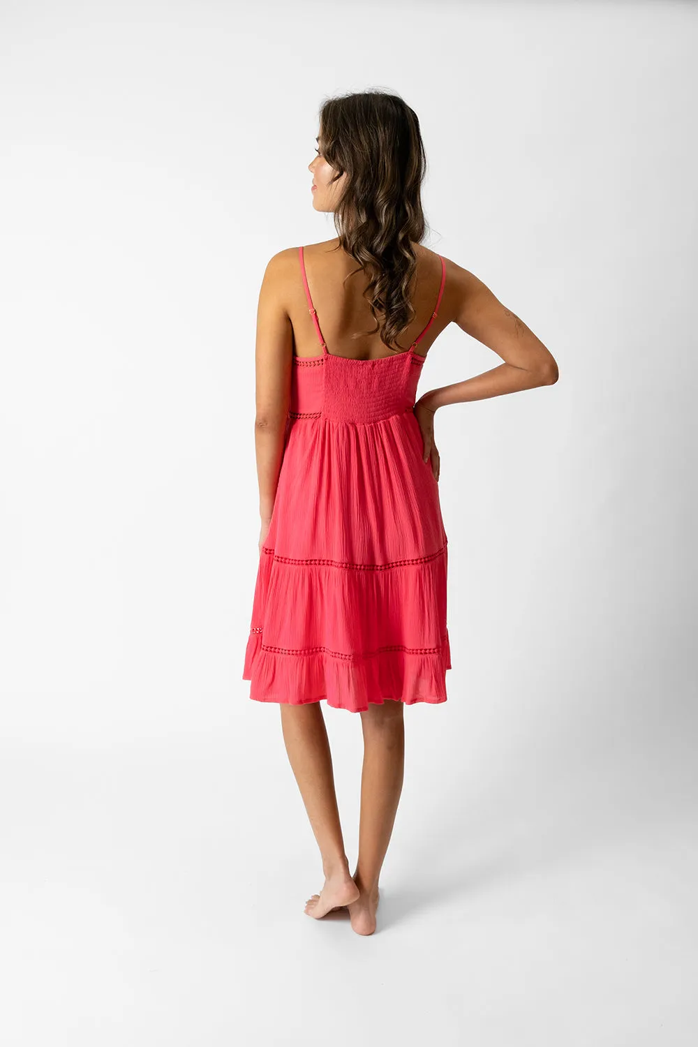 Miami Luxe Strappy Mini Dress