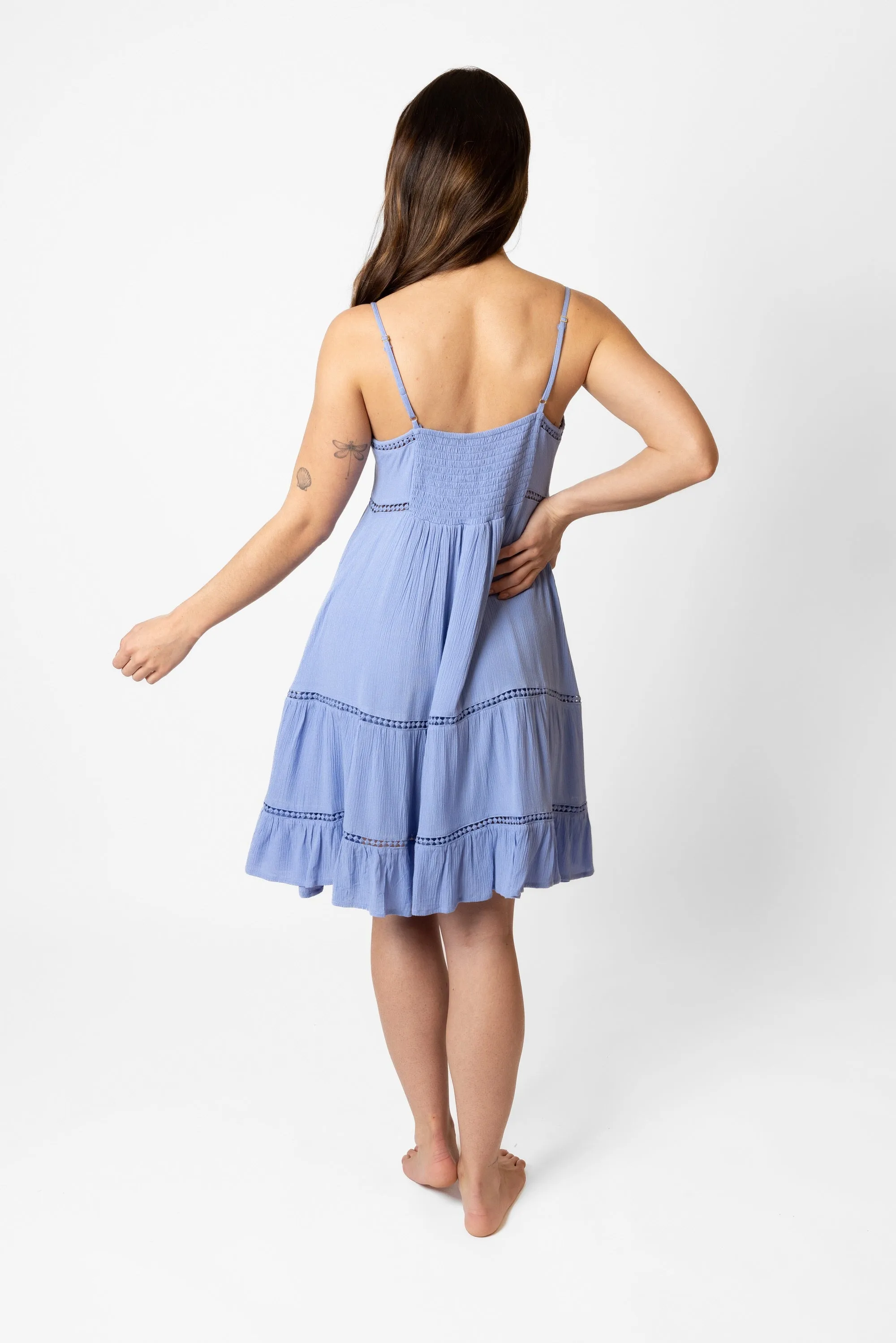 Miami Luxe Strappy Mini Dress