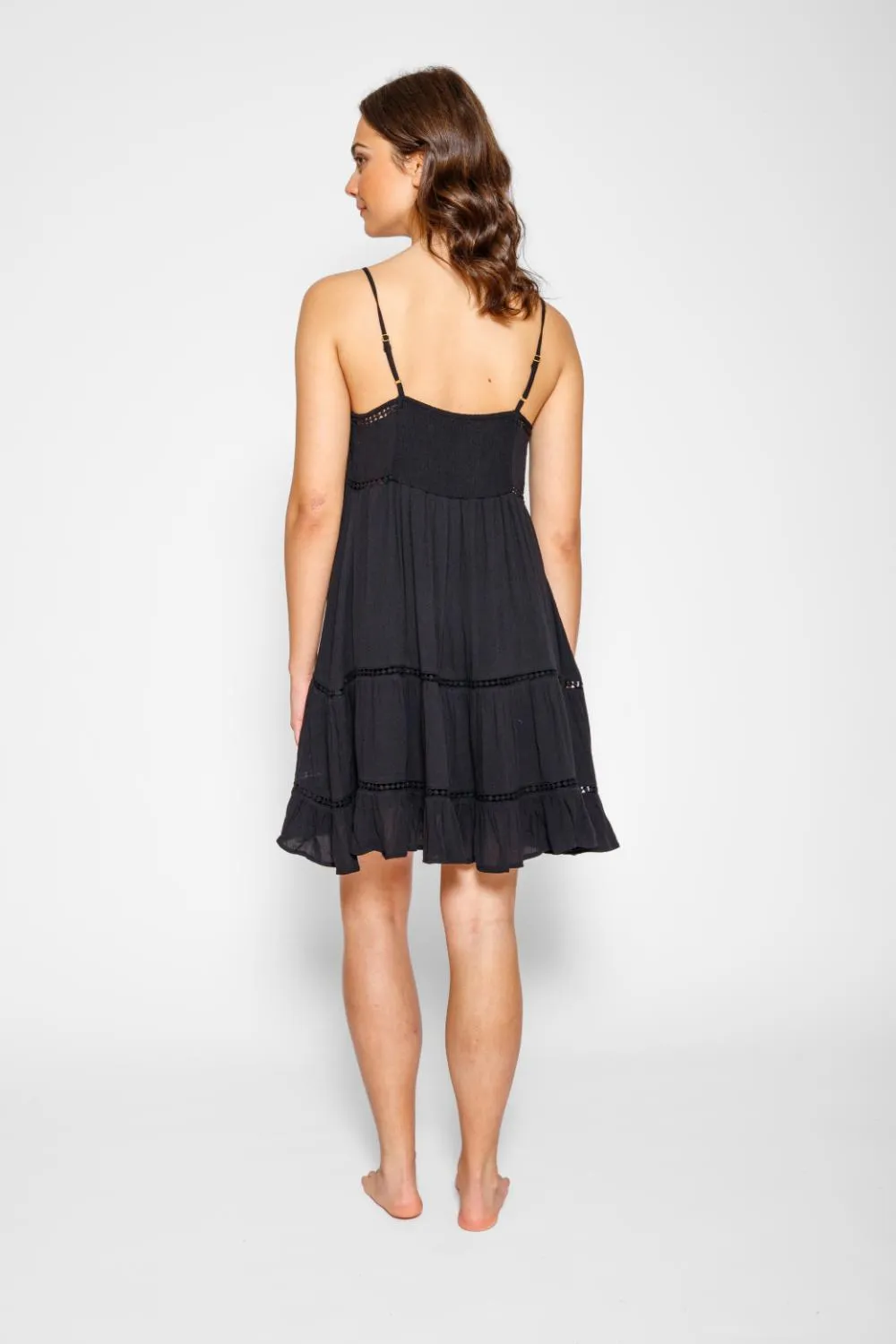 Miami Luxe Strappy Mini Dress